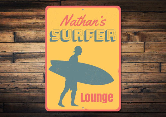 Surfer Lounge Sign