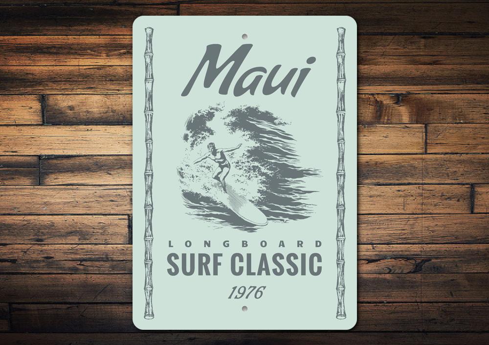 Maui Surfing Sign