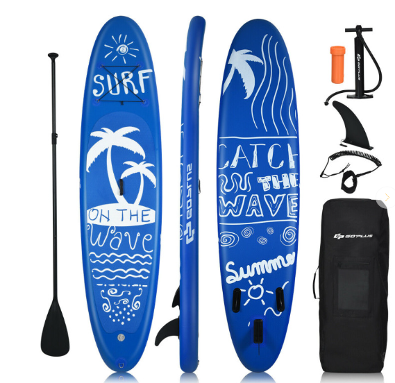 10'6 Inflatable Paddle Board "waves" bundle | Eclectic Fish