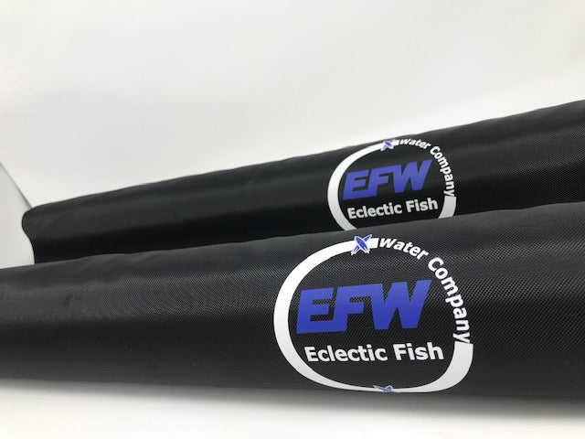 Eclectic Fish 28 inch Crossbar Rack Pads Pair  -Black