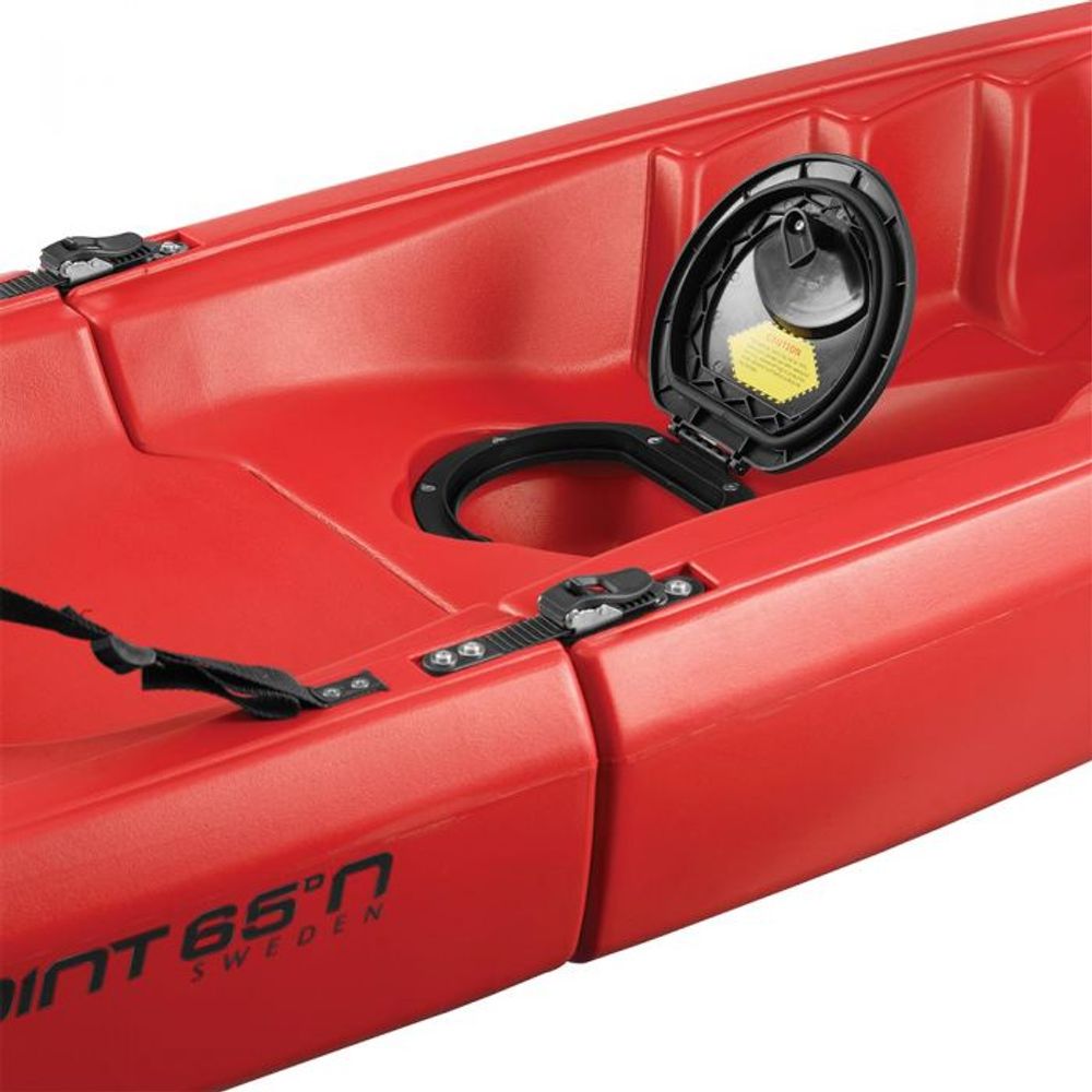 Falcon Tandem Red Kayak With 2 Paddles