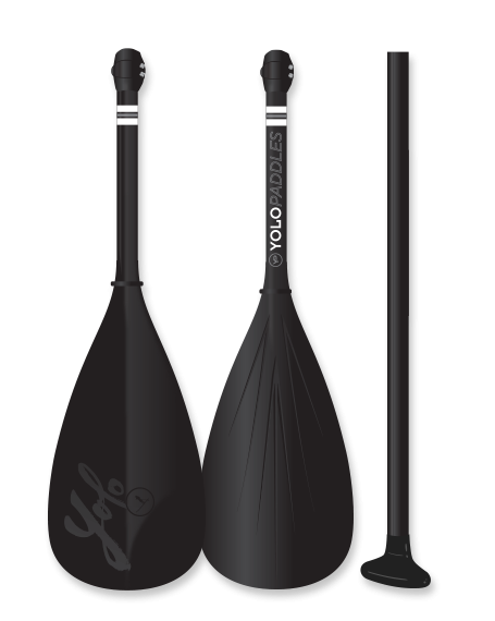 Adjustable Paddle for Paddle Board - Black YOLO Brand